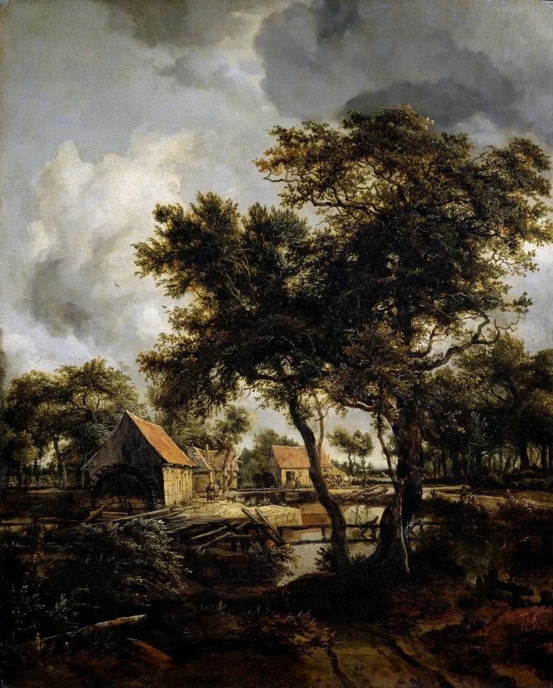 Il mulino ad acqua - Louvre, Parigi